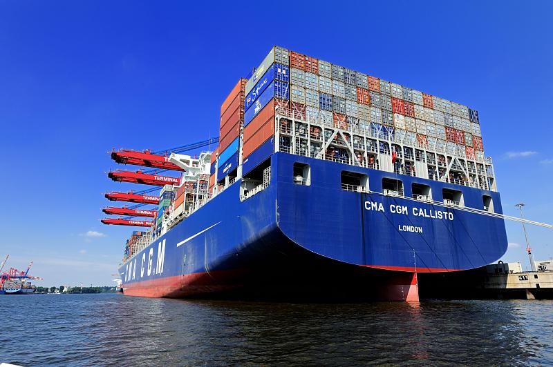 6266 Schiffsbild Containerschiff - Fotos aus dem Hafen Hamburg. | Containerhafen Hamburg - Containerschiffe im Hamburger Hafen